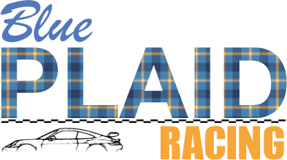 Blue Plaid Racing logo
